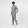 Men&rsquo;s Short Sleeve Pajama Set with Pants - Soft Lightweight Sleepwear Set for Adults - Comfortable Loungewear for Night or Home